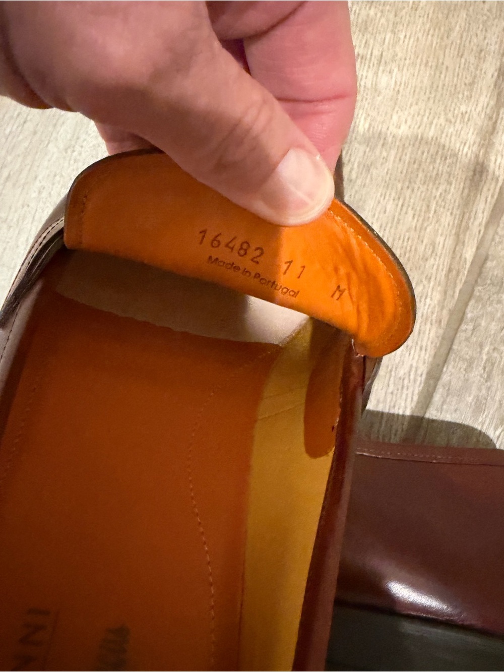 Magnanni for Neiman Marcus leather horsebit loafers men’s size 11 - Picture 8 of 9